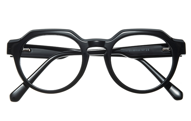 200859 Round Spring Hinge Eyeglasses 