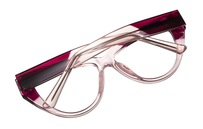 200862 Cateye Spring Hinge Eyeglasses 