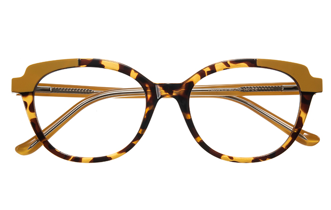 200863 Cateye Spring Hinge Eyeglasses 