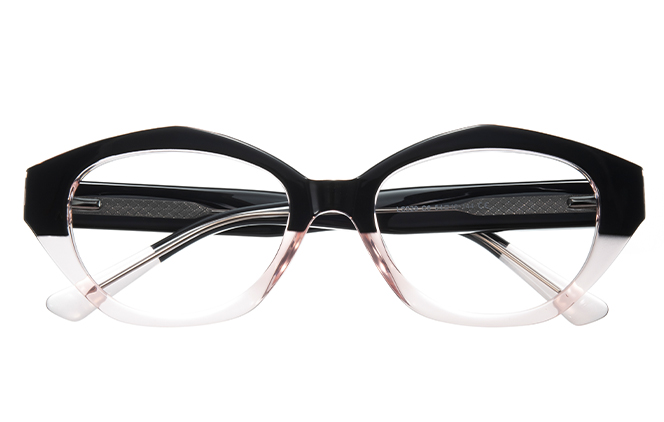 200865 Cateye Spring Hinge Eyeglasses 