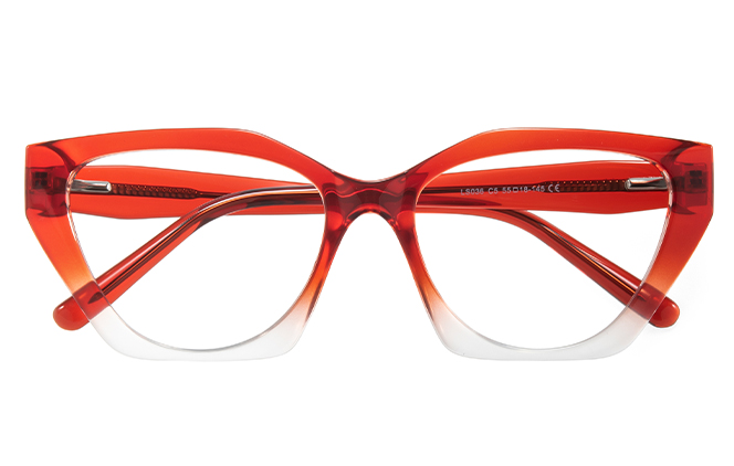 200867 Cateye Spring Hinge Eyeglasses 