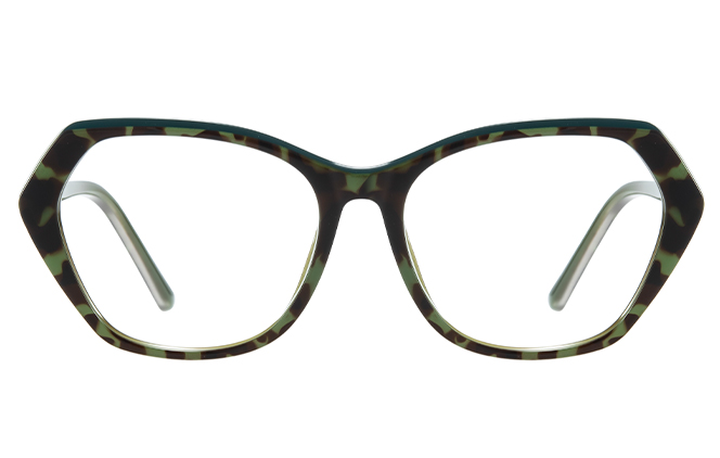 200871 Cateye Spring Hinge Eyeglasses 