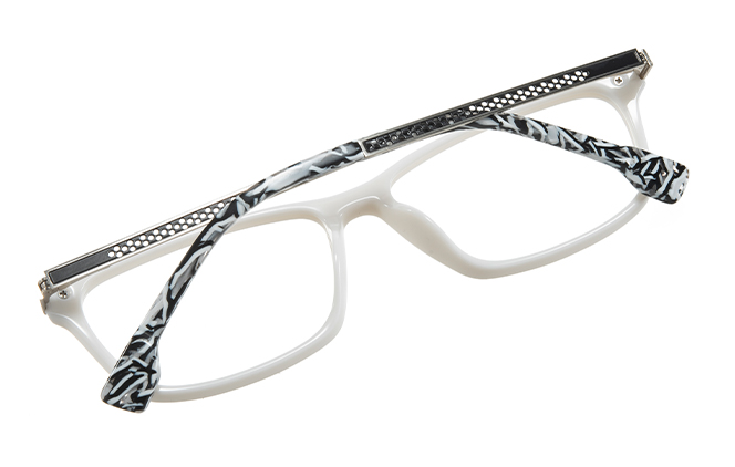 200874 Rectangle Spring Hinge Eyeglasses 