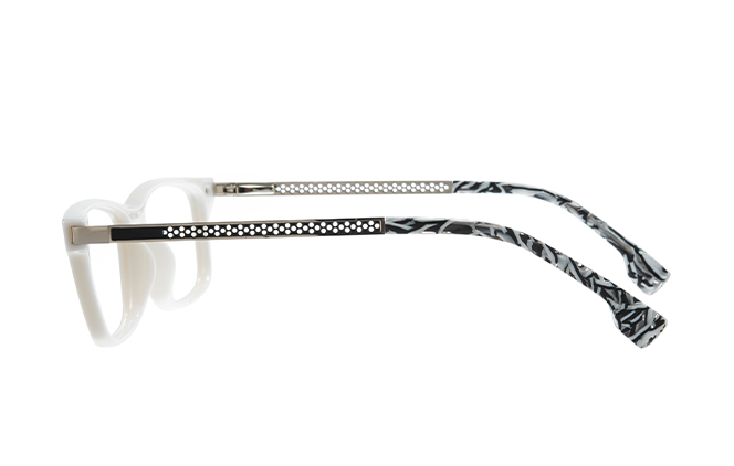 200874 Rectangle Spring Hinge Eyeglasses 