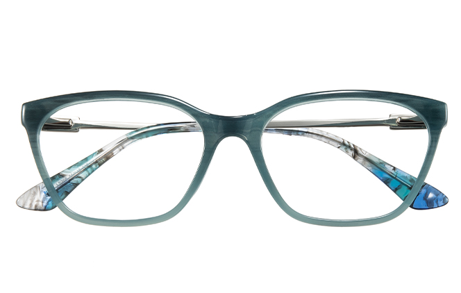200875 Rectangle Spring Hinge Eyeglasses 