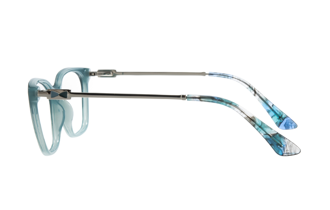 200875 Rectangle Spring Hinge Eyeglasses 