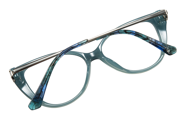 200876 Cateye Spring Hinge Eyeglasses 