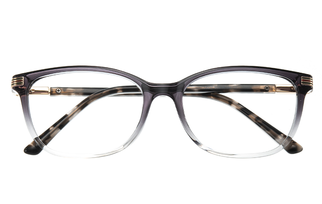 200879 Rectangle Spring Hinge Eyeglasses 
