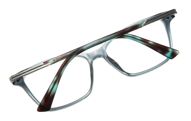 200880 Rectangle Spring Hinge Eyeglasses 