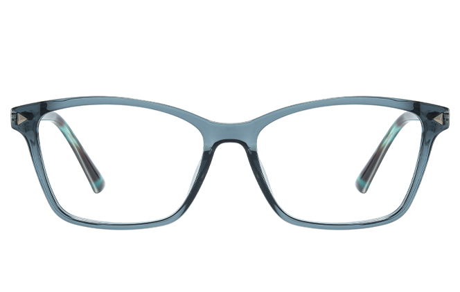 200880 Rectangle Spring Hinge Eyeglasses 