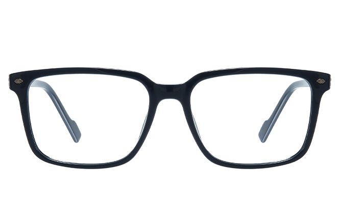 200881 Rectangle Spring Hinge Eyeglasses 
