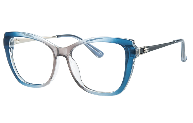 200882 Cateye Spring Hinge Eyeglasses 