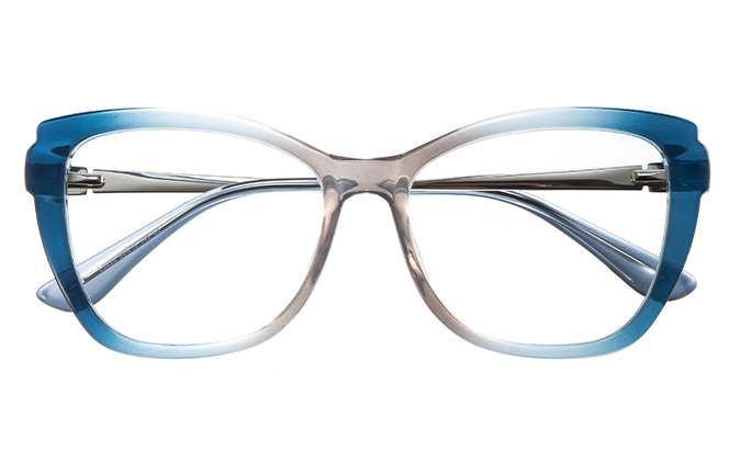 200882 Cateye Spring Hinge Eyeglasses 