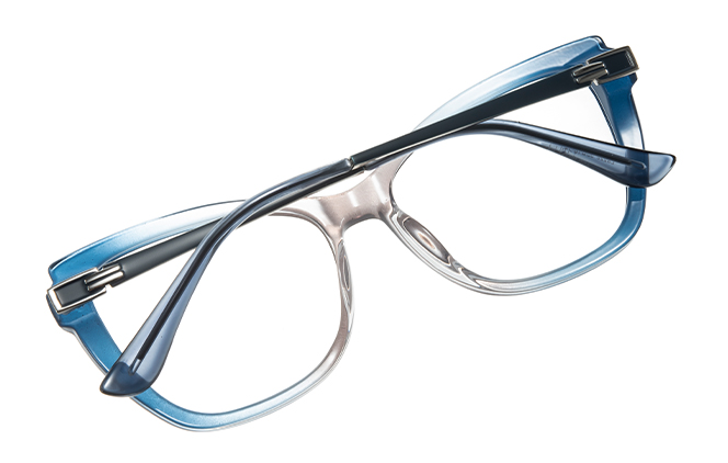 200882 Cateye Spring Hinge Eyeglasses 
