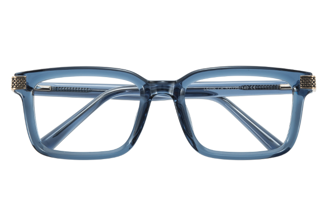 200898 Rectangle Spring Hinge Eyeglasses