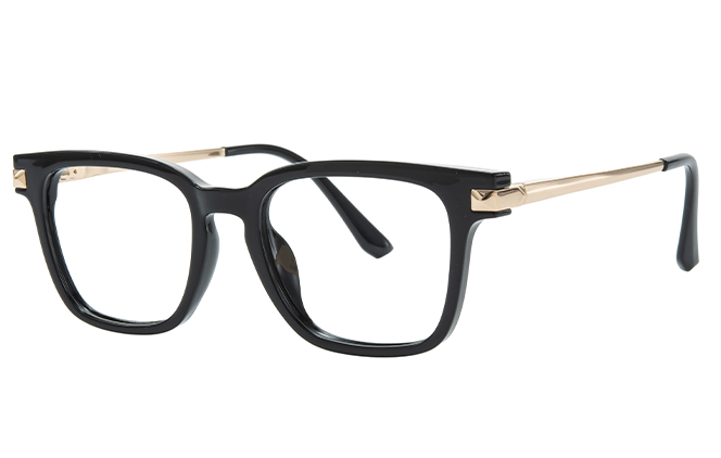 200901 Square Spring Hinge Eyeglasses