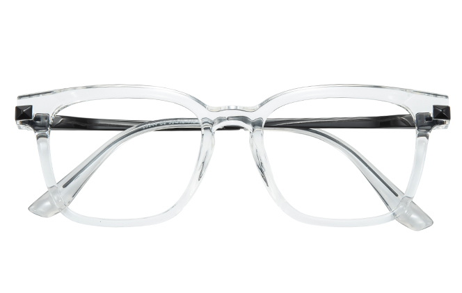 200901 Square Spring Hinge Eyeglasses