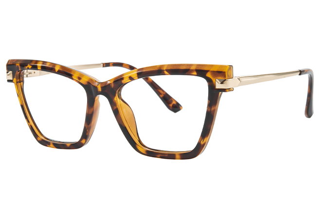 200902 Cateye Spring Hinge Eyeglasses