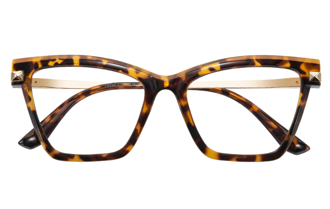 200902 Cateye Spring Hinge Eyeglasses