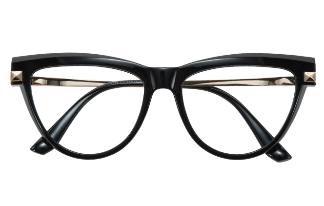 200903 Cateye Spring Hinge Eyeglasses