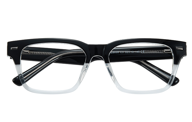 200905 Rectangle Spring Hinge Eyeglasses