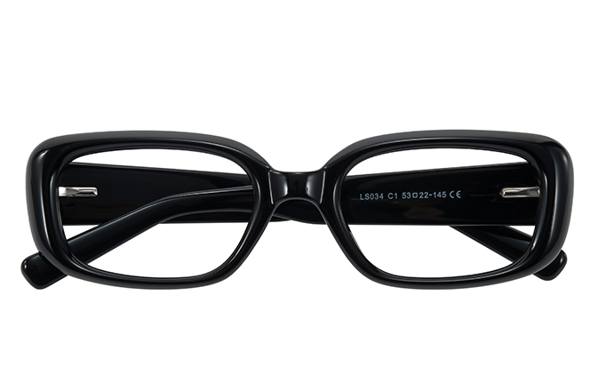 200906 Rectangle Spring Hinge Eyeglasses