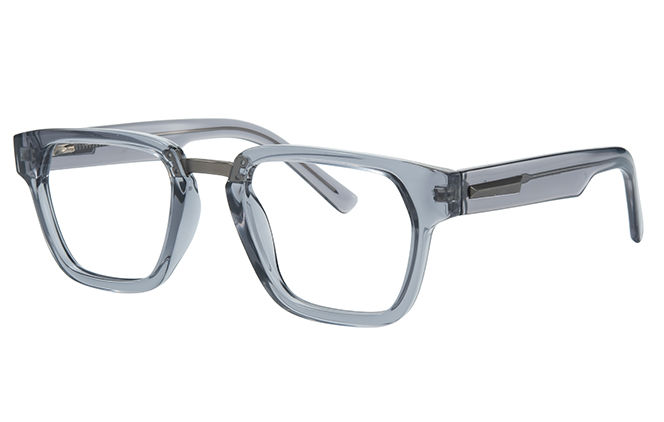 200907 Square Spring Hinge Eyeglasses