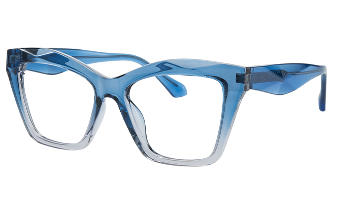 200910 Cateye Spring Hinge Eyeglasses 