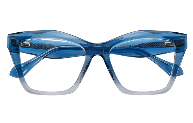 200910 Cateye Spring Hinge Eyeglasses 