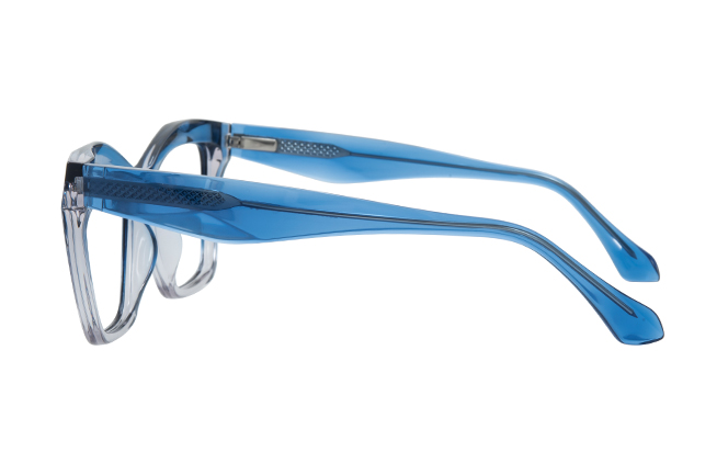 200910 Cateye Spring Hinge Eyeglasses 