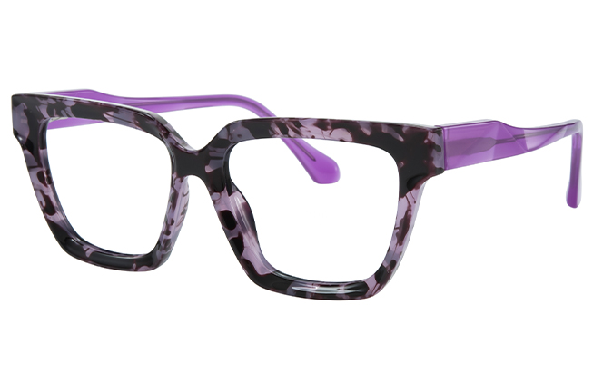 200911 Square Spring Hinge Eyeglasses