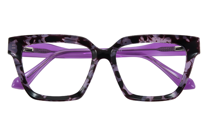 200911 Square Spring Hinge Eyeglasses