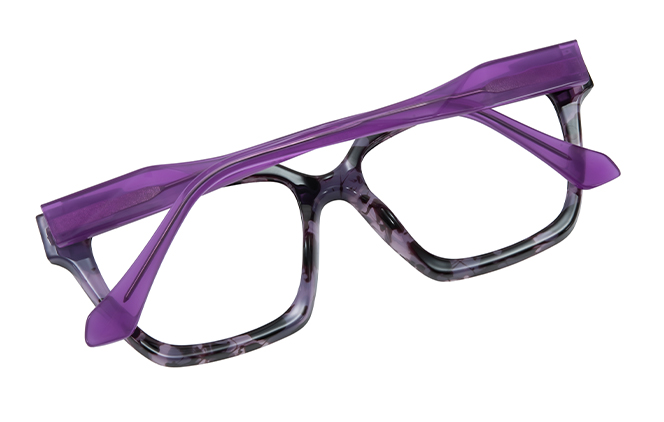 200911 Square Spring Hinge Eyeglasses