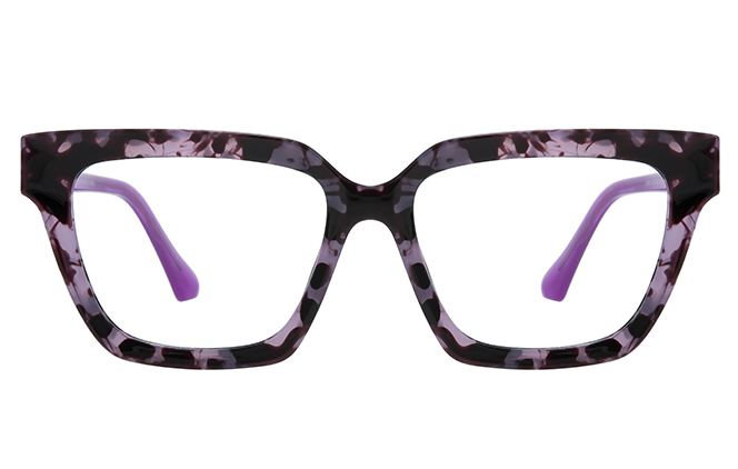 200911 Square Spring Hinge Eyeglasses