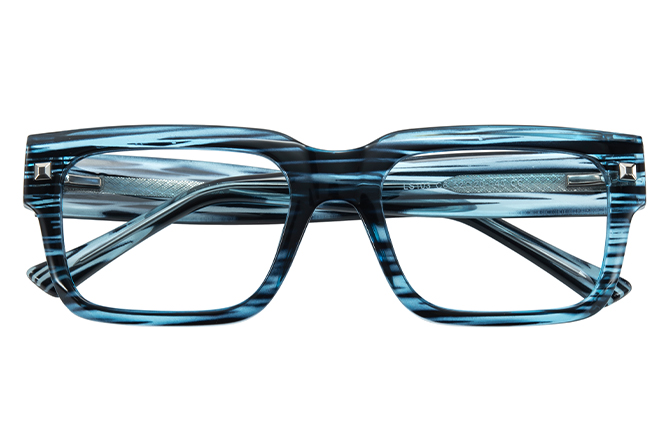 200913 Rectangle Spring Hinge Eyeglasses