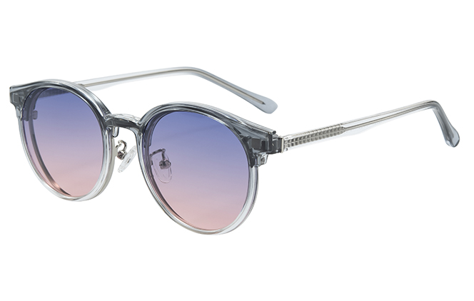 200918 Round Magnetic Clip On Eyeglasses