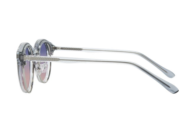 200918 Round Magnetic Clip On Eyeglasses