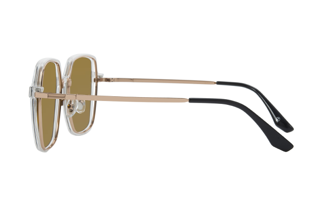 200919 Geometric Magnetic Clip On Eyeglasses