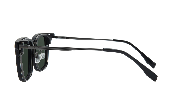 200924 Browline Magnetic clip on Eyeglasses