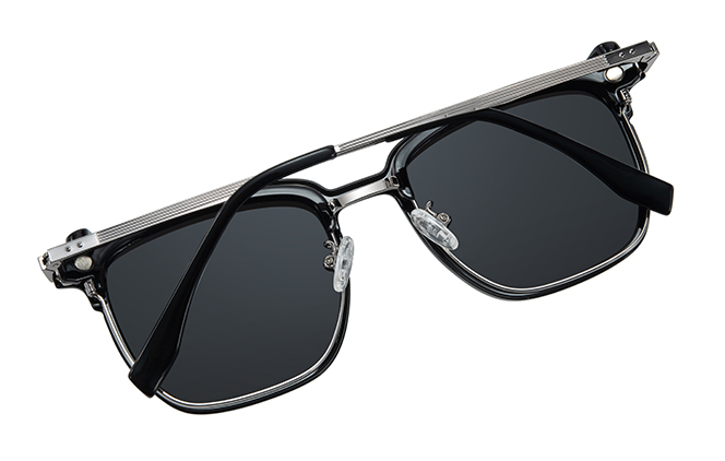 200926 Browline Magnetic clip on Eyeglasses