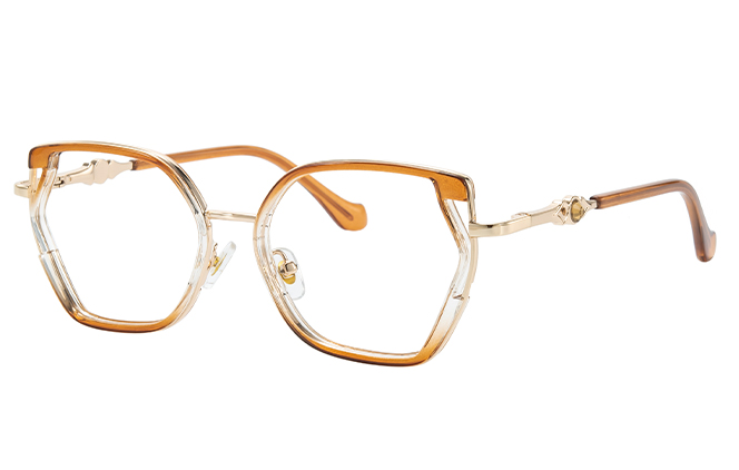 200929 Cateye Spring Hinge Eyeglasses