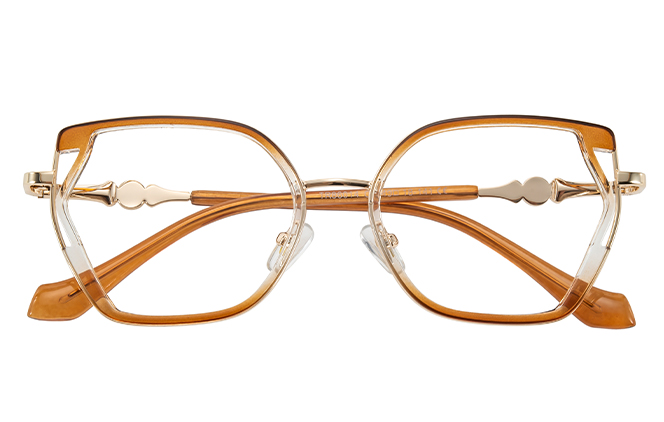 200929 Cateye Spring Hinge Eyeglasses