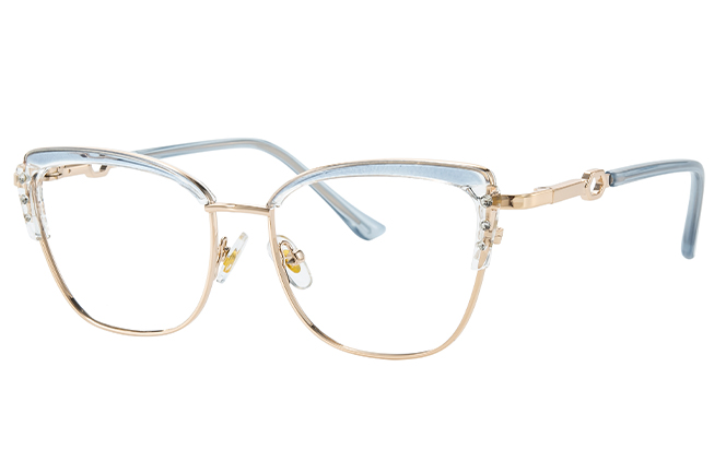 200931 Cateye Spring Hinge Eyeglasses