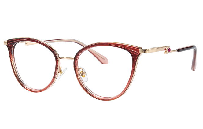 200934 Cateye Spring Hinge Eyeglasses