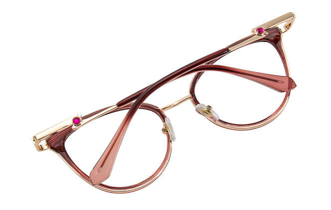 200934 Cateye Spring Hinge Eyeglasses