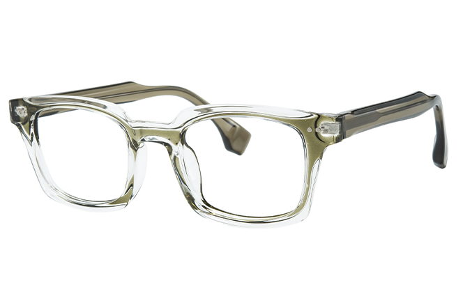 200937 Rectangle Spring Hinge Eyeglasses