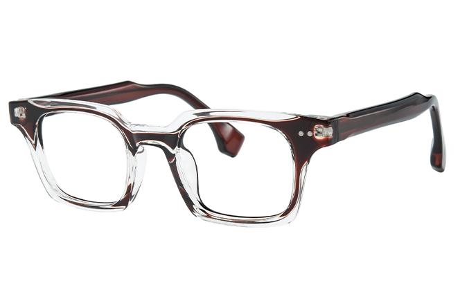 200939 Square Spring Hinge Eyeglasses