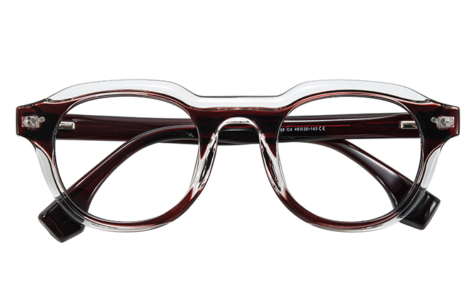 200941 Round Spring Hinge Eyeglasses