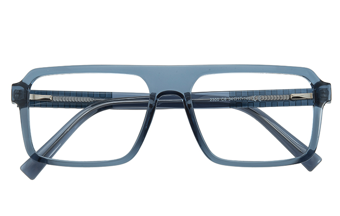 200975 Aviator Spring Hinge Eyeglasses