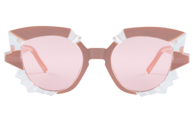 400175 Geometric Sunglasses